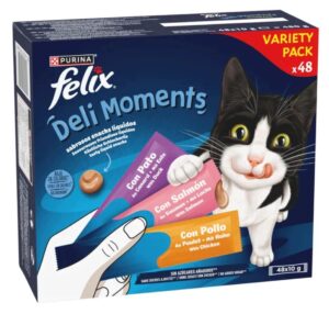 Felix mix smaków Deli Moments pasta dla kota 48 x 10g