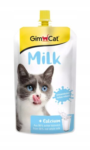GIMCAT MILCH fur Katzen mleko w płynie dla kotów 200ml