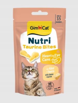 GimCat Nutri Taurine Bites 40g przysmak z tauryną dla kota 40g