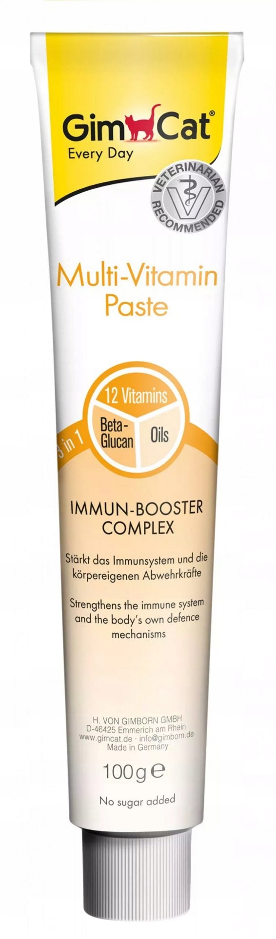 GimCat Pasta Multi-Vitamin Multiwitamina dla kota 100g przysmak