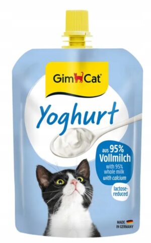 GIMCAT Yoghurt 150g jogurt dla kotów z wapniem