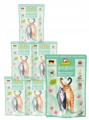 Granatapet DeliCatessen dziczyzna i tuńczyk 6 x 85 g saszetki dla kota