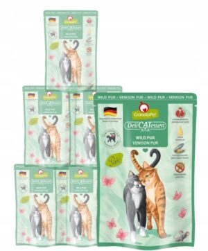 Granatapet DeliCatessen Dziczyzna PUR 6 x 85 g saszetki dla kota bez zbóż