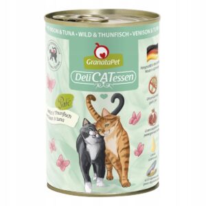 Granatapet DeliCatessen Dziczyzna z tuńczykiem 400 g puszki dla kota