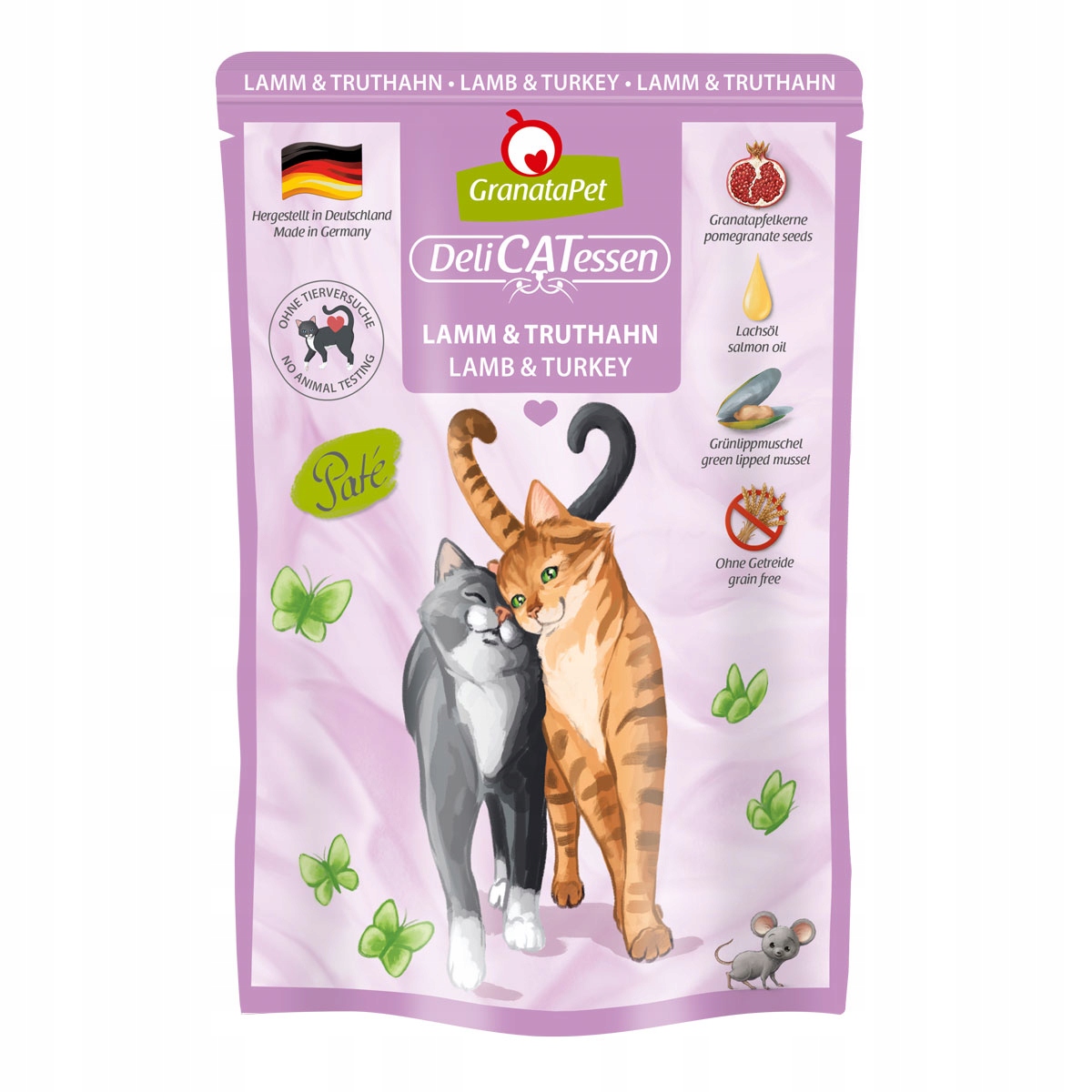 Granatapet DeliCatessen jagnięcina i indyk 85 g saszetki dla kota bez zbóż Granatapet DeliCatessen jagnięcina i indyk 85 g saszetki dla kota bez zbóż