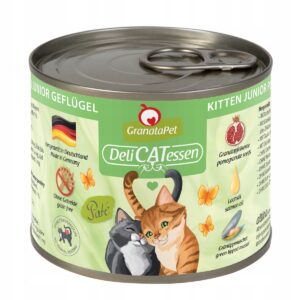 Granatapet DeliCatessen Kitten Drób 200 g puszki dla kota Junior bez zbóż