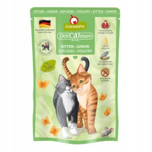 Granatapet DeliCatessen Kitten Drób 85 g saszetki dla kota Junior bez zbóż