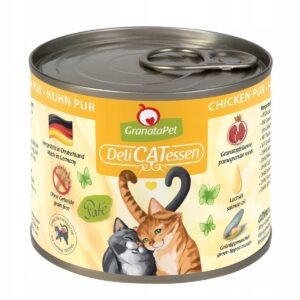 Granatapet DeliCatessen Kurczak PUR 200 g puszki dla kota bez zbóż