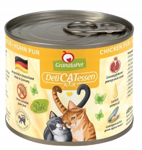 Granatapet DeliCatessen MIX RYBY 6x200 g puszki dla kota bez zbóż