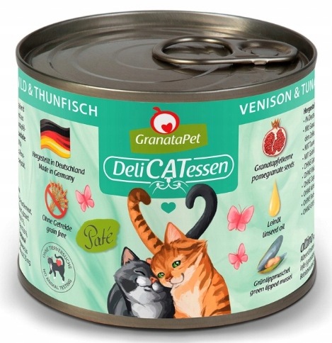 Granatapet DeliCatessen MIX RYBY 6x200 g puszki dla kota bez zbóż