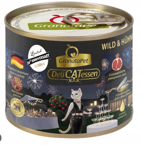 Granatapet DeliCatessen MIX RYBY 6x200 g puszki dla kota bez zbóż