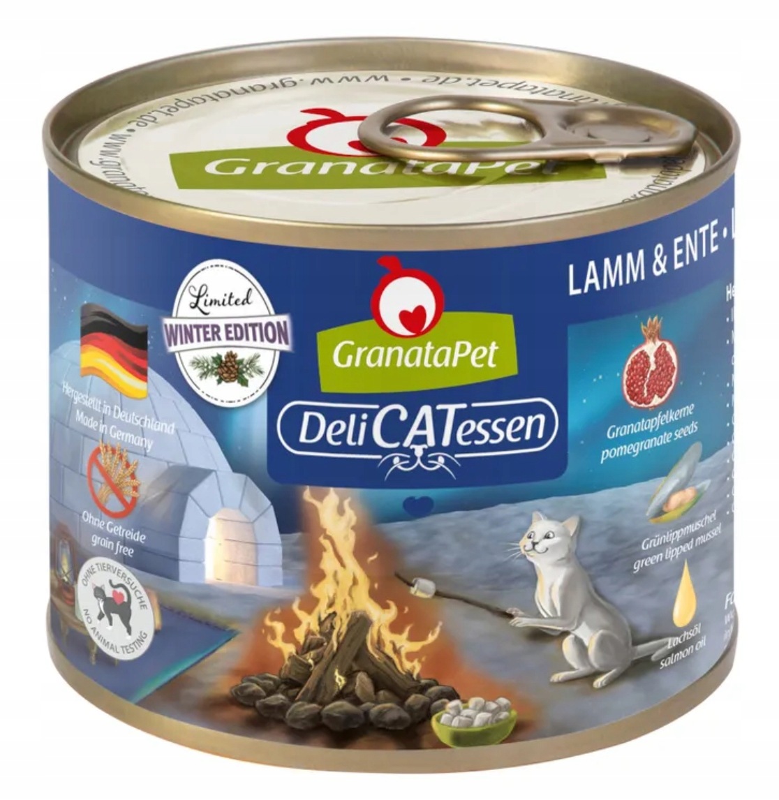 Granatapet DeliCatessen MIX RYBY 6x200 g puszki dla kota bez zbóż