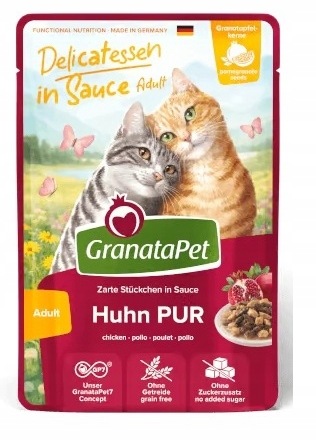 Granatapet DeliCATessen w sosie mix smaków 6 x 100g MIX PUR