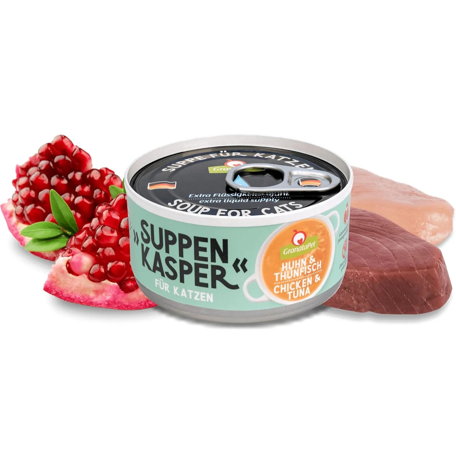 Granatapet Suppenkasper Kurczak z tuńczykiem 70g zupka dla kota