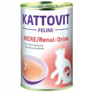 KATTOVIT DRINK NIERE/RENAL CHICKEN 135ML dla kotów z chorobą nerek
