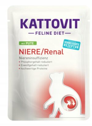 Kattovit Niere Renal indyk 85g mokra karma dla kota