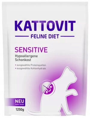 Kattovit Sensitive sucha karma dla kota 1,25kg