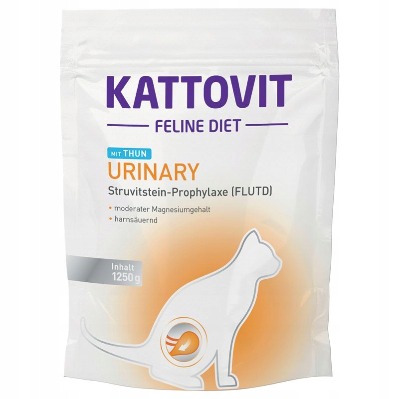 Kattovit Urinary Tuńczyk 1,25kg na układ moczowy Kattovit Urinary Tuńczyk 1,25kg na układ moczowy