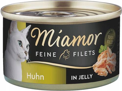 Miamor filet kurczak galaretka 100g karma mokra dla kota Miamor filet kurczak galaretka 100g karma mokra dla kota