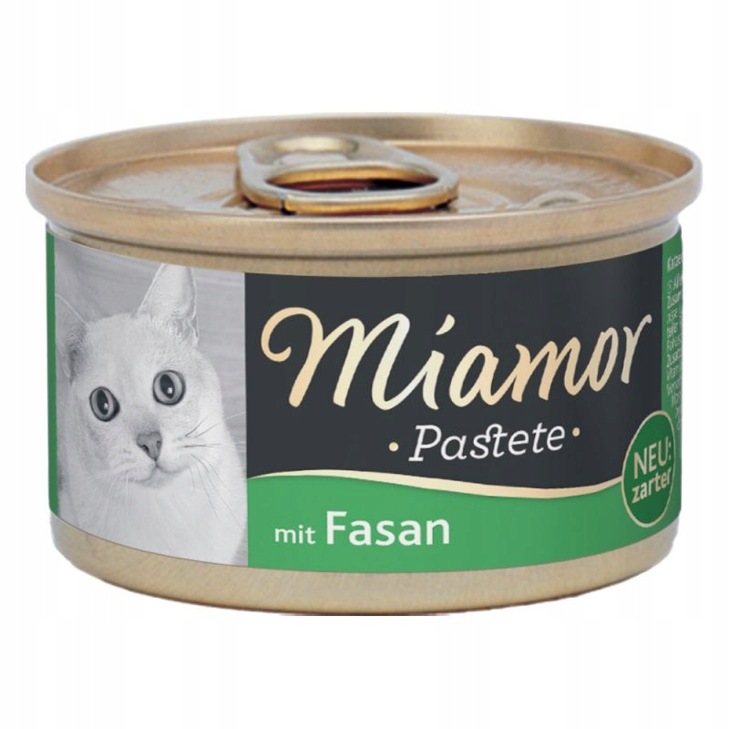 Miamor Pastete bażant mokra karma dla kota 85g Miamor Pastete bażant mokra karma dla kota 85g