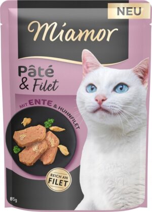 Miamor Pate & Filet Kaczka & Kurczak saszetka 85g