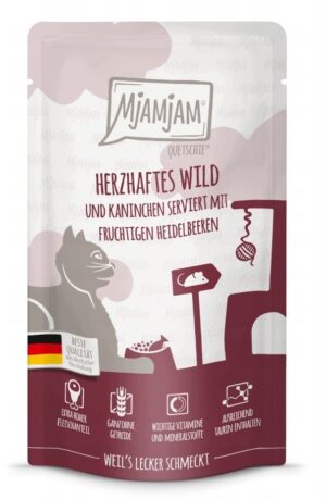 mjamjam dziczyzna PUR 125g Monobiałkowa
