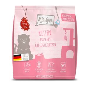 Mjamjam karma sucha świeży drób 300g KITTEN dla kociąt