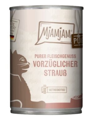 Mjamjam Monobiałkowy Struś PUR 400g