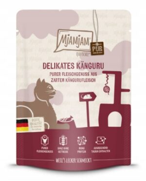 Mjamjam Quetschie KANGUR PUR Monobiałkowa 300g
