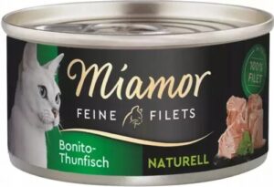 Mokra karma dla kota MIAMOR Feine Filets Naturelle tuńczyk 80g