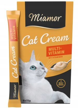 Przysmak dla kota Miamor Multi-Vitamin-Cream 6x15g