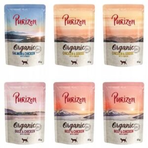 Purizon Organic 6 x 85g mix smaków BIO