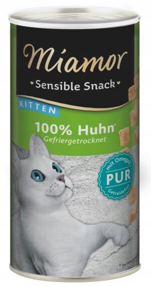 Smakołyk naturalne Miamor Kitten Kurczak Pur 30 g