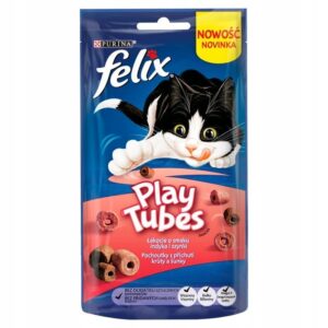 Smakołyki Felix Play Tubes 50 g indyk i szynka