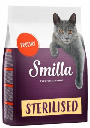Smilla Adult Sterilised Drób Sucha Karma Dla Kota Sterylizowanego 4 kg