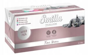 Smilla Fine Menu 8 x 100g mix smaków tacki dla kota