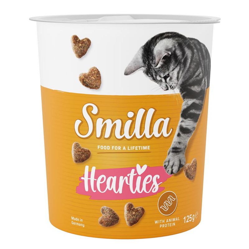 Smilla Hearties Przysmak odkłaczający 125g Smilla Hearties Przysmak odkłaczający 125g