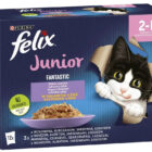 Zestaw Felix Junior 4 smaki 12 x 85 g Nowa Receptura