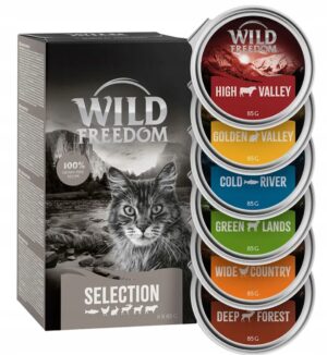 Zestaw Wild Freedom Adult tacki 6 x 85 g Zestaw mieszany